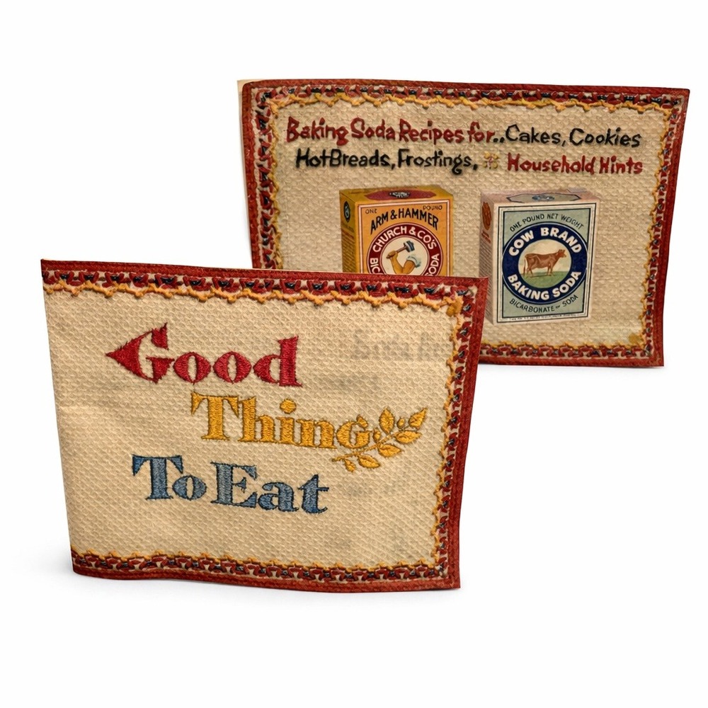 VTG 1957 Baking Soda Recipe Booklet Arm & Hammer 1950's Cookbook‎ Recipes Decor